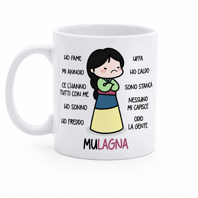 Tazza MuLagna in ceramica