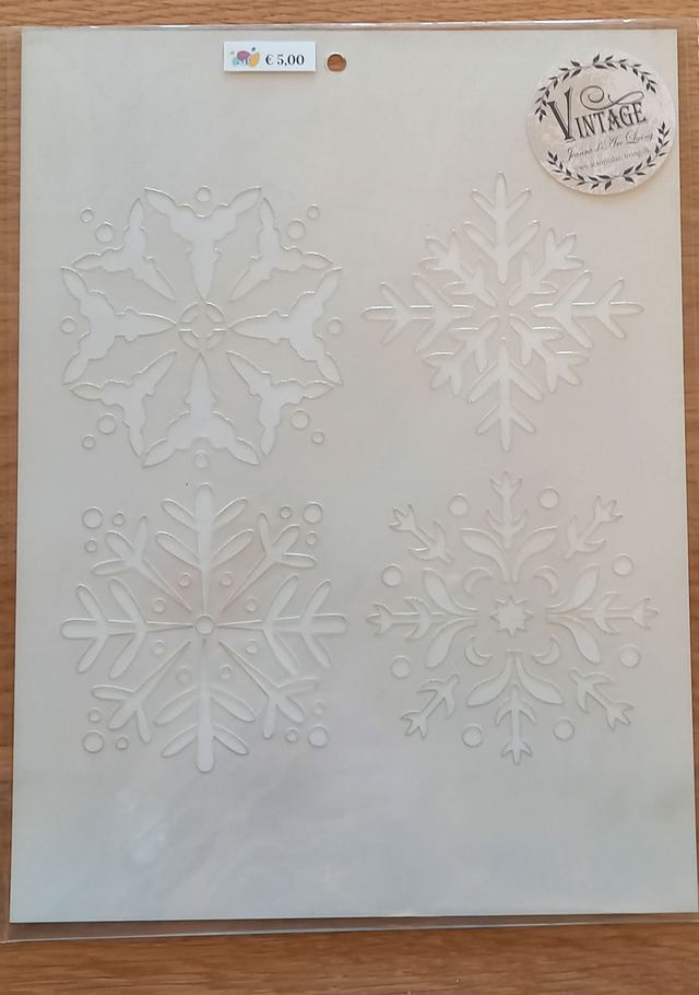 Stencil Fiocchi di Neve