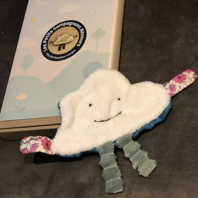 Précommande Nuage - Les petits compagnons rêveurs - Kit DIY Doudous-Langes 