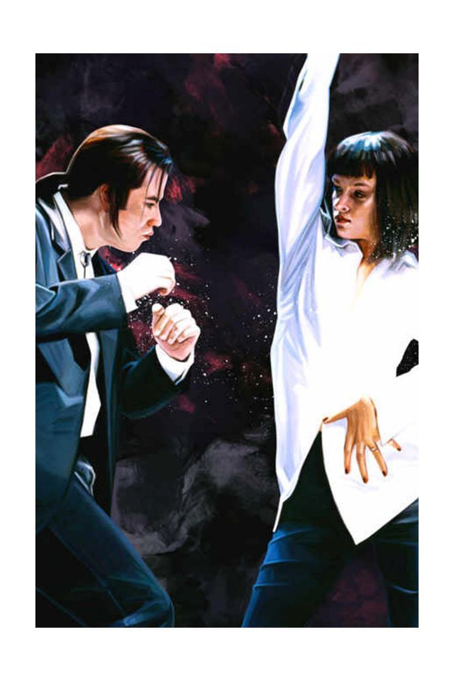 Pulp Fiction Movies Art Print