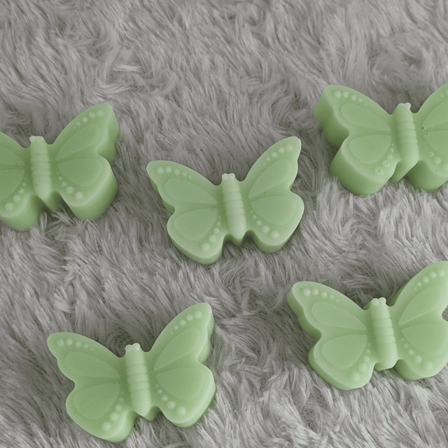 Fondant parfumé en cire de colza – Double papillon