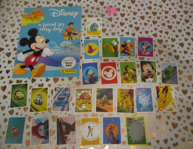 Disney EMPTY Sticker Book &amp; Selection Of Stickers (4)