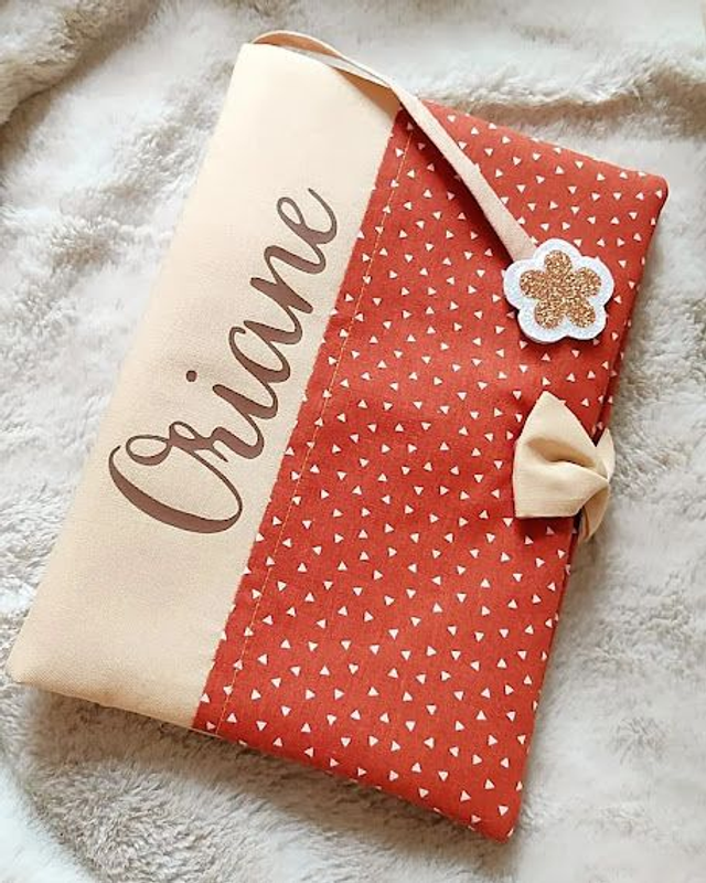 Protège carnet de santé personnalisé 