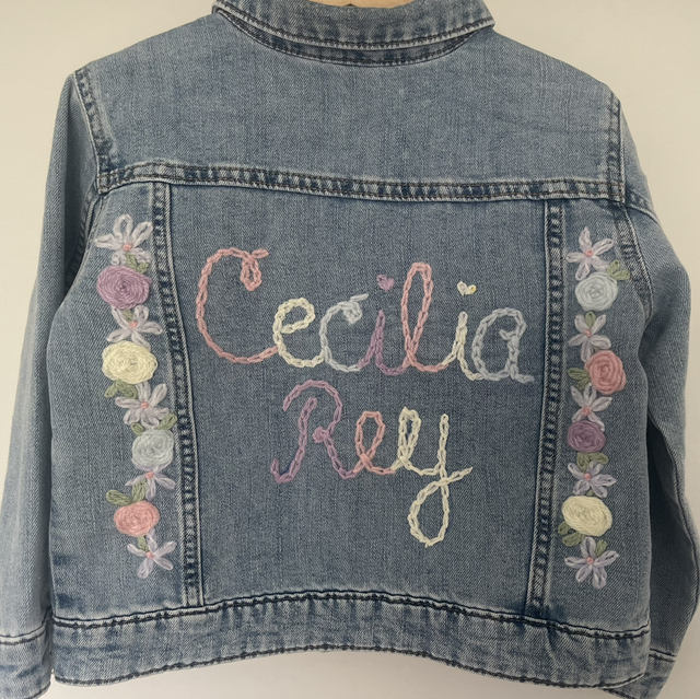 Custom Jean Jacket - send in service 