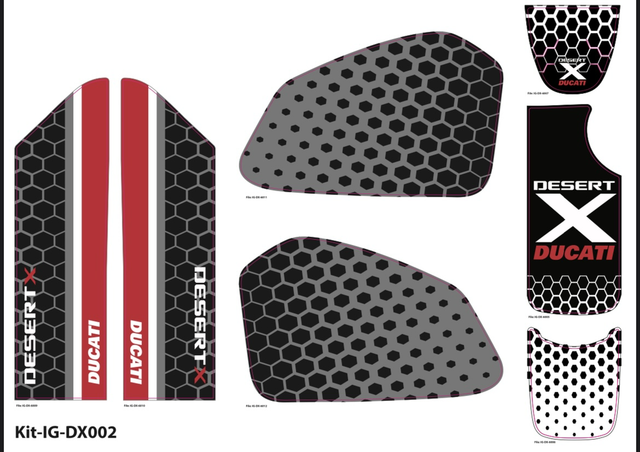 GRAFICA DESERT X - KIT IG- DX 002