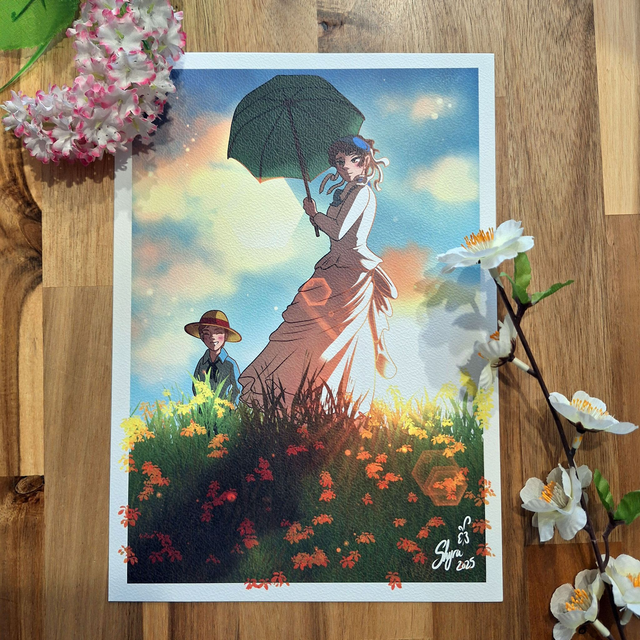 &quot;La promenade&quot; revisité - A4