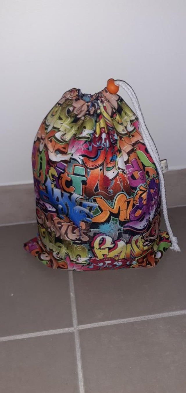 Sac imperméable Grafiti