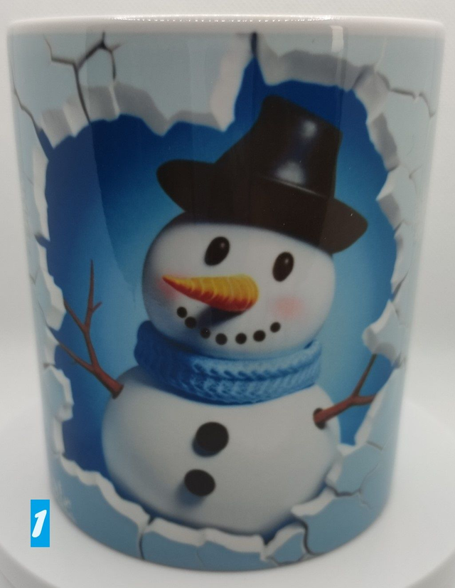 Mug bonhomme de neige