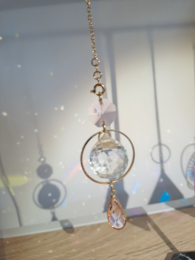 Attrape soleil Prisma rose