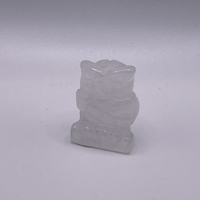 Clear Quartz Owl