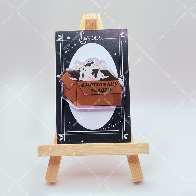 Emotionally Fragile Acrylic Pins