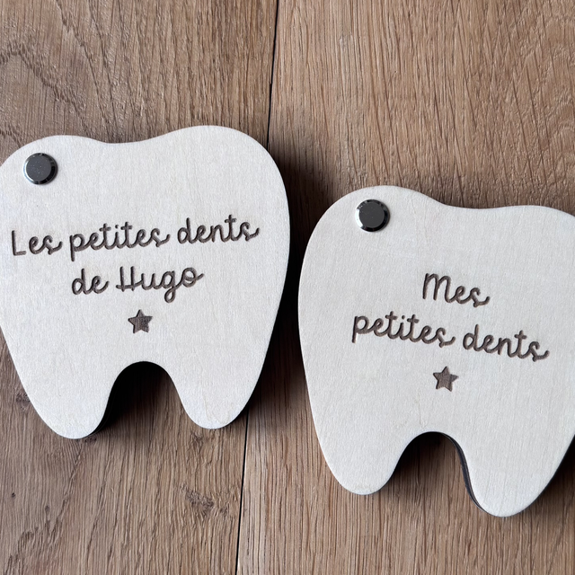 Boîte à dents - Personnalisable 