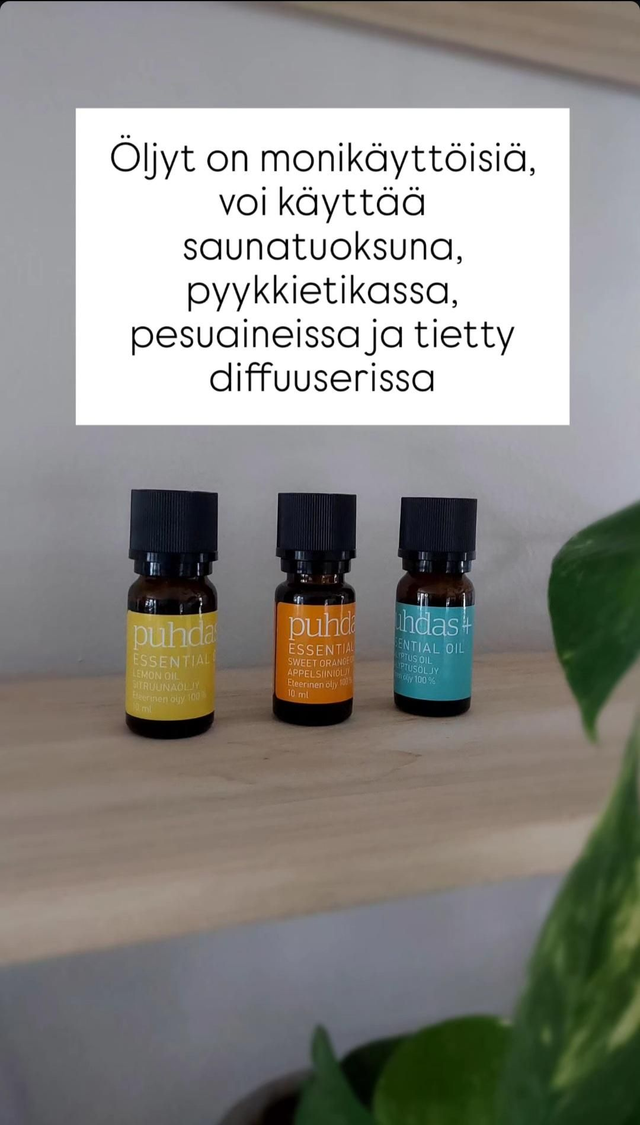 Eteerinen öljy, Ihanat raikkaat tuoksut