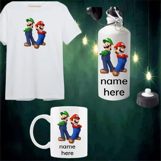 Mario An Luigi Gift Set