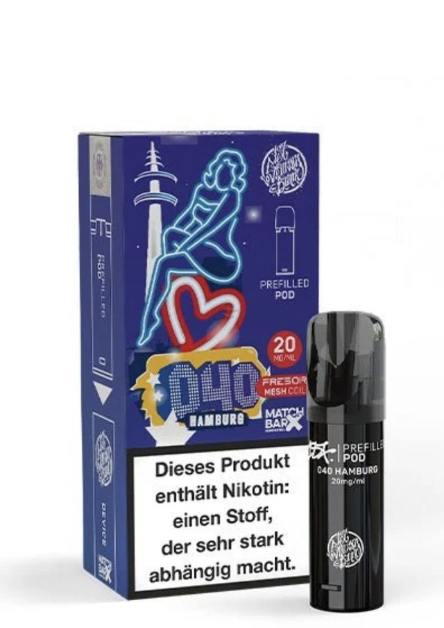 187 Strassenbande Prefilled Pod – 040 Hamburg | 20 mg