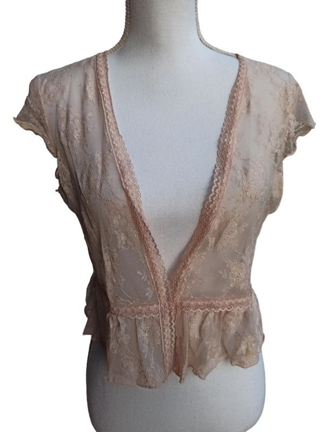 Boléro en dentelle 46/48