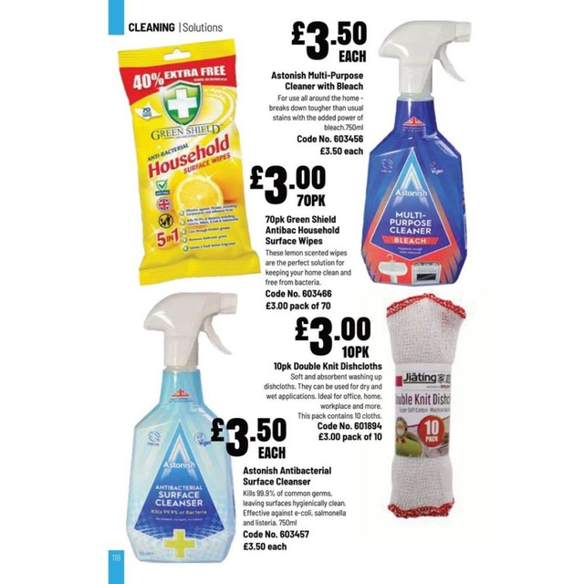 Astonish Multi-Purpose Cleaner with Bleach