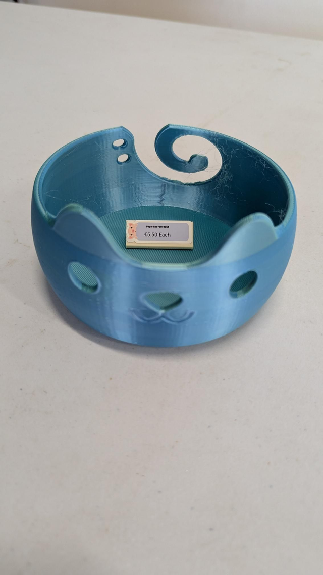 Cat Yarn Bowl