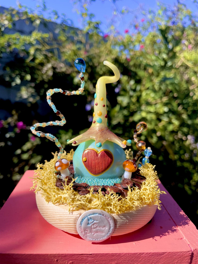 minis jardins bijoux lumineux - sur commande