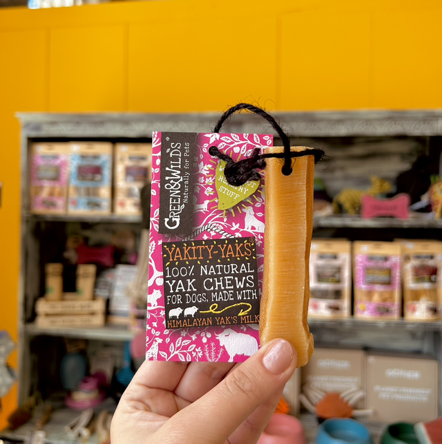 Green &amp; Wild&#039;s Yakity Yak Chew - Small 25g-45g