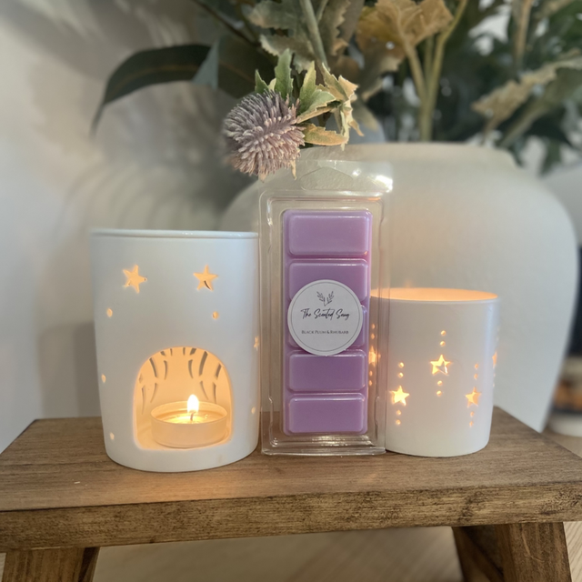 Black Plum & Rhubarb - Wax Melt Snap Bar