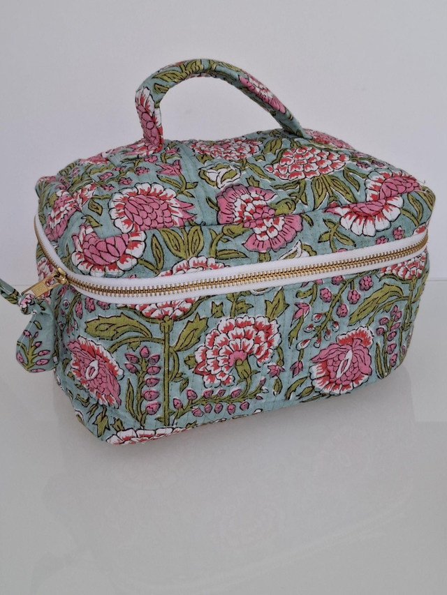 Trousse Vanity verte 