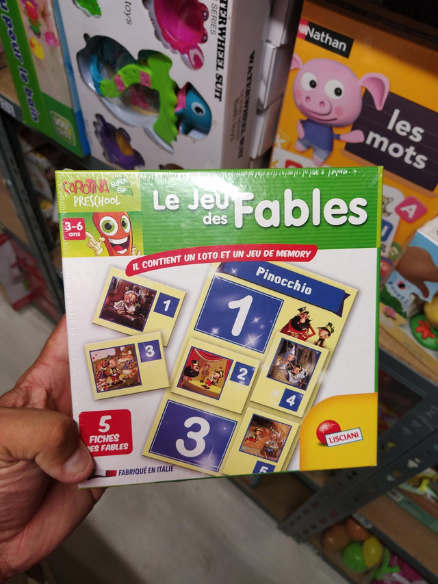 LE JEU DES FABLES