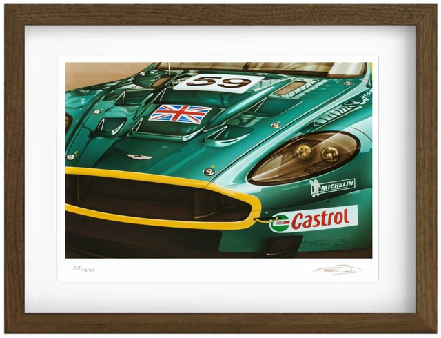 Aston Martin DBR9 - Limited Edition - Framed Print