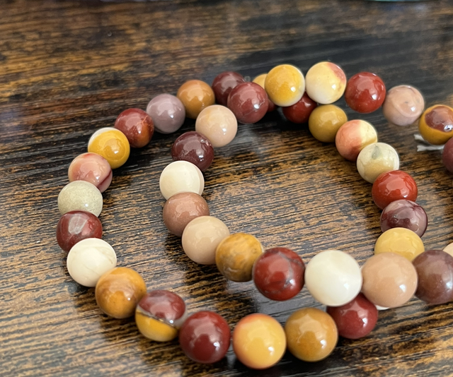 Bracelet de Jaspe Mokaïte