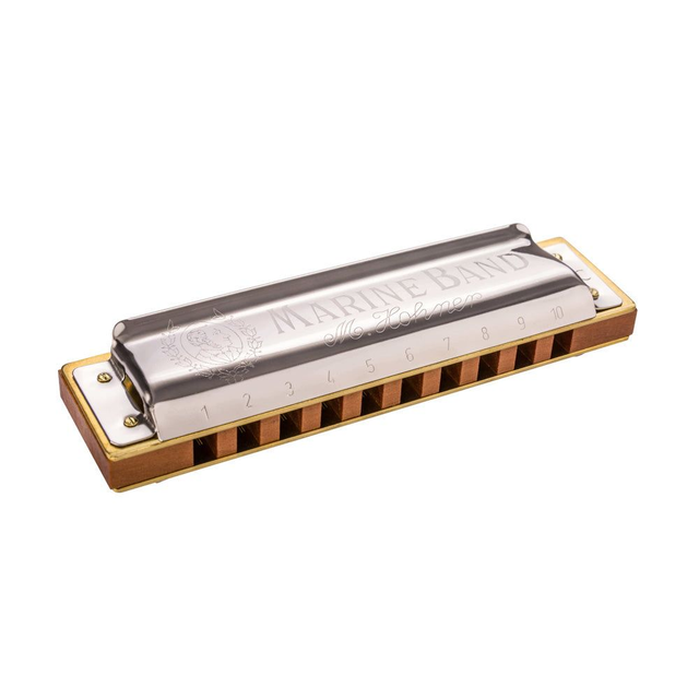 Hohner 1896 Marine Band Harmonica E