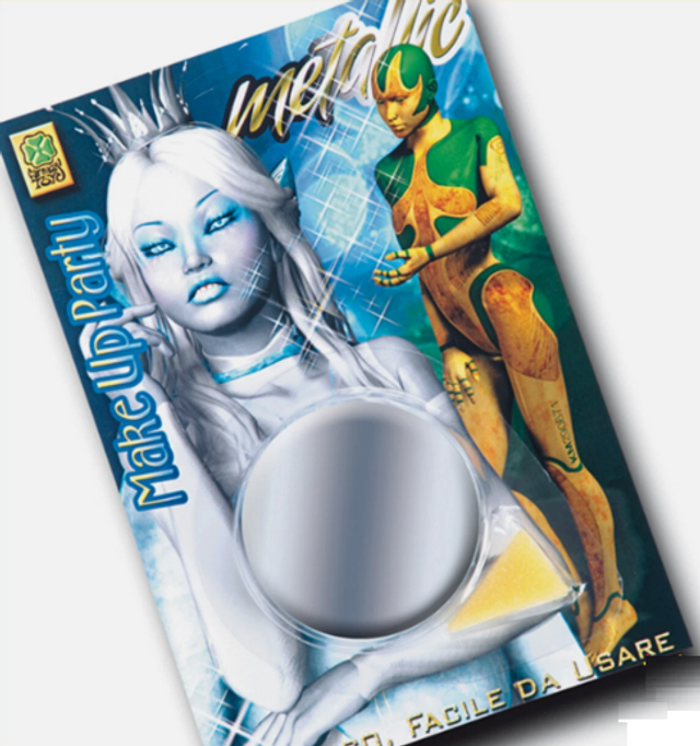 Trucco Metallizzato "Silver Glow"