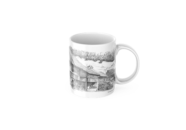 Mug en céramique, 330 ml. - selon cartes du Groupe Choral Intyamon