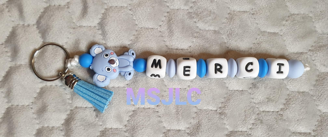 Porte Clés 1 Branche Koala