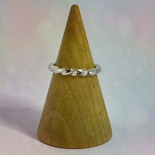 Silver Twist Ring