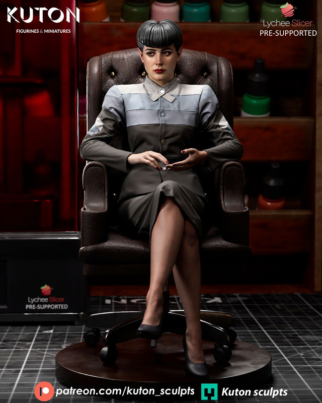 STATUE BLADE RUNNER RACHEL série movie