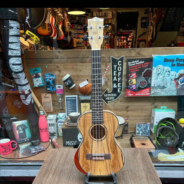Blackwater Tenor Ukulele with EQ - Spalted Maple (Version 2)