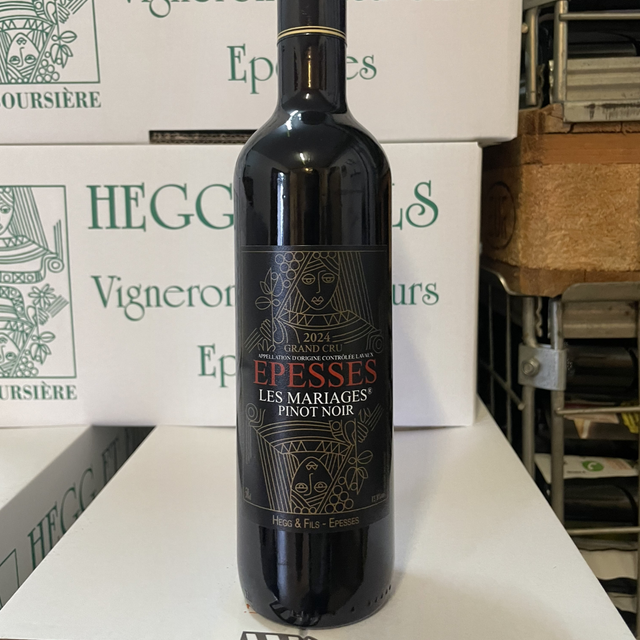 Pinot Noir « Les Mariages » 2024, 50 cl.