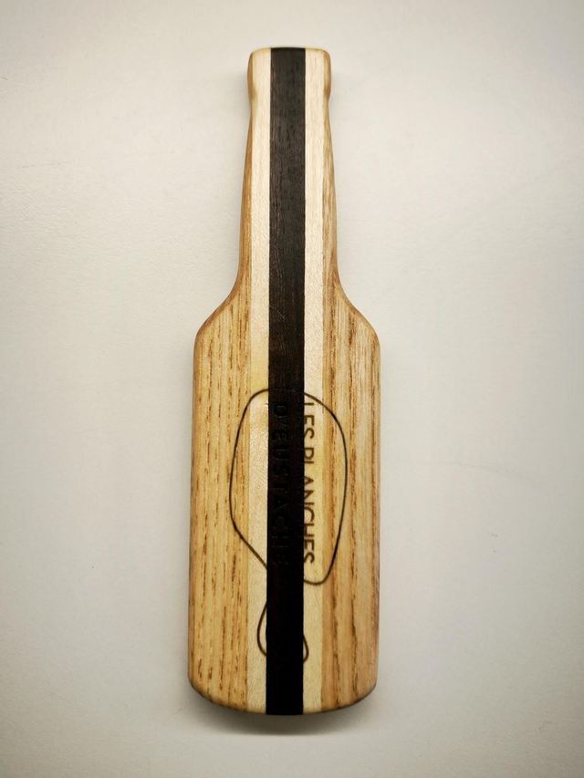 Décapsuleur bouteille 🍾 acajou/érable sycomore/frêne 