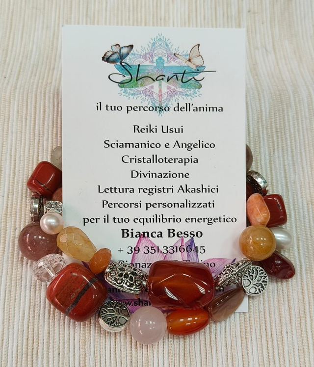 Bracciale donna Deluxe "serie rossa"