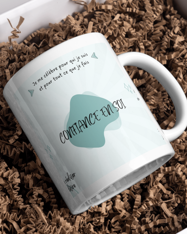 Tasse mindset confiance en soi