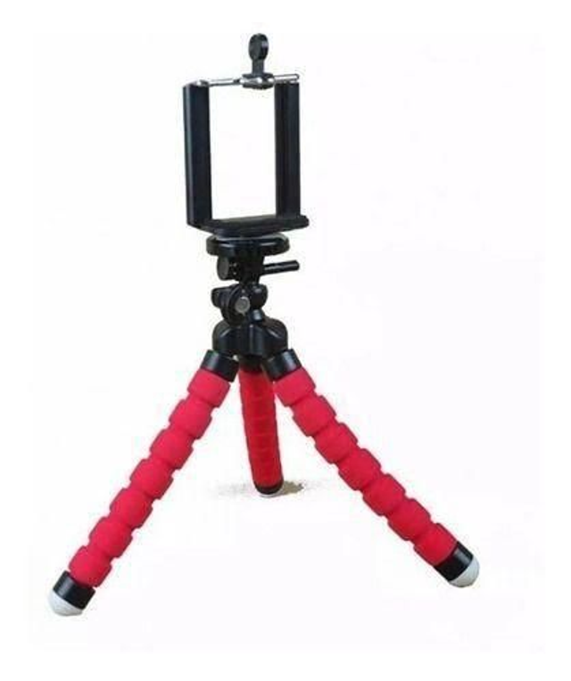 Mini Tripé Portátil Para Celular Preto