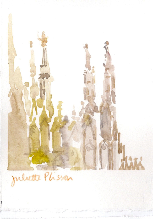 Aquarelle Milan