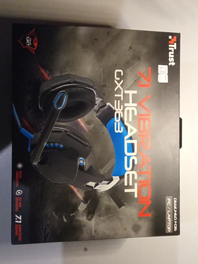 *0244-AVBRATION
HEADSET
GXT363