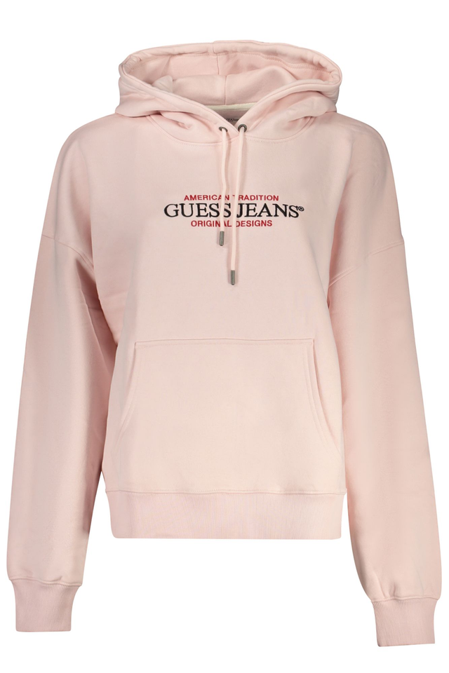 GUESS JEANS FELPA SENZA ZIP DONNA ROSA
