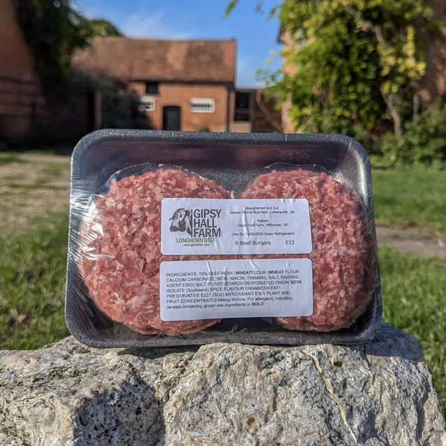 Burgers 4 x 4oz