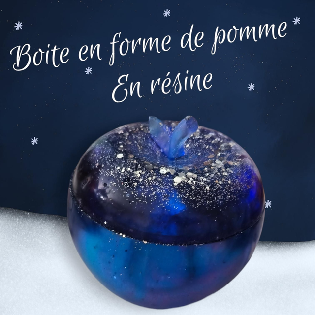 Boite à bijoux pomme CALIFORNIE Destockage 🎉