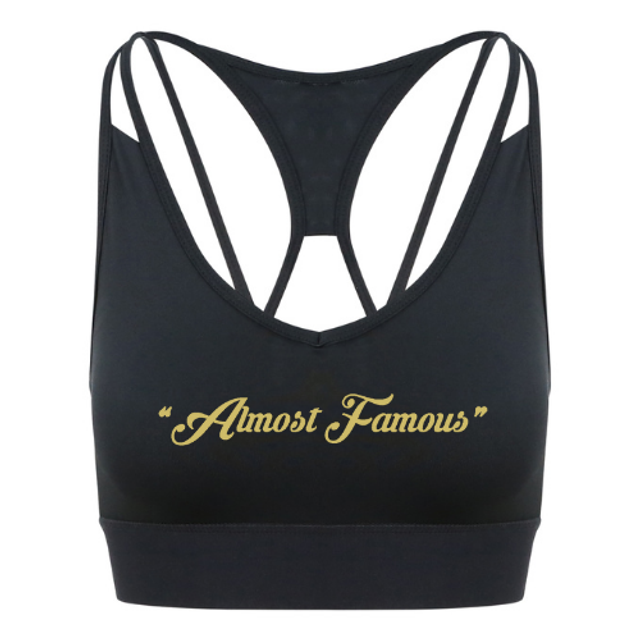 Almost Famous Ladies X back crop top