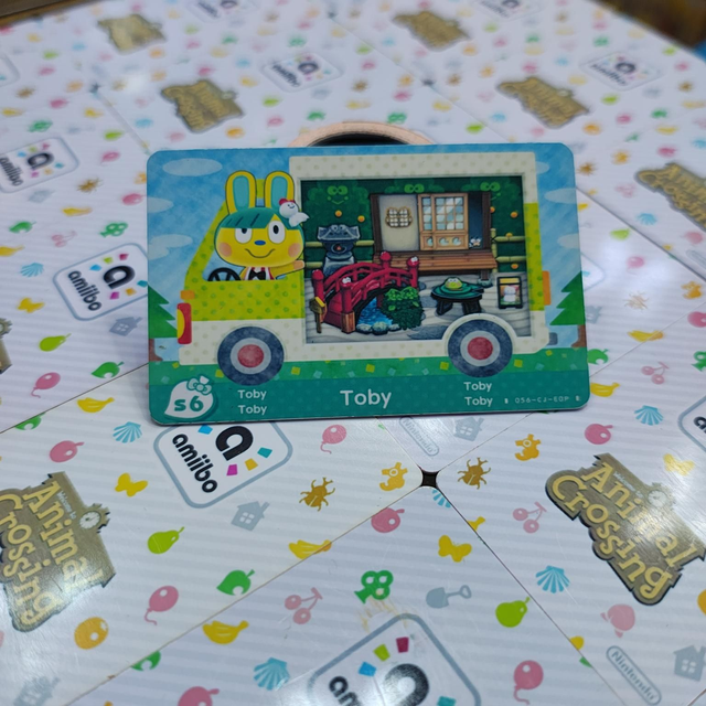 Tarjeta Amiibo Toby / Animal Crossing New