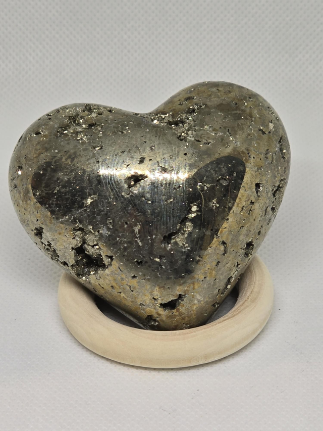 Pyrite cœur 7 cm