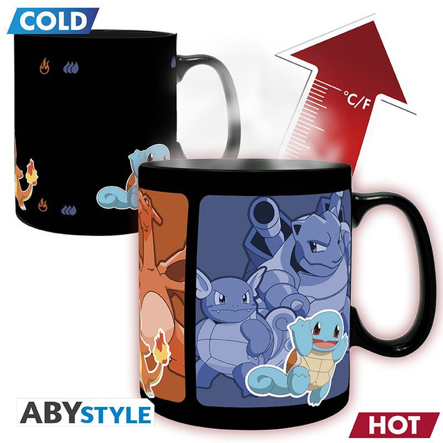 Tazza Termosensibile - POKEMON - 460 ml - Evolve